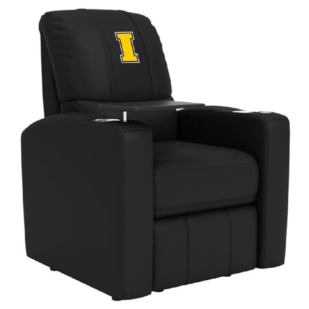 Dreamseat Stealth Power Plus Recliner with Iowa Hawkeyes Block I Logo XZ520823901CDSMHTUSBBLK-PSCOL13523